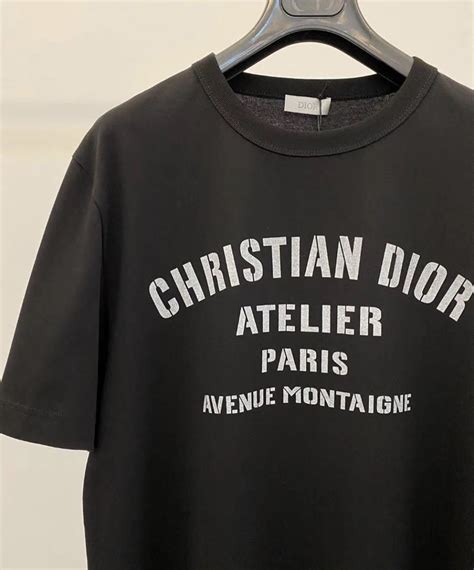 christian dior atelier paris shirt|men's Dior t shirt sale.